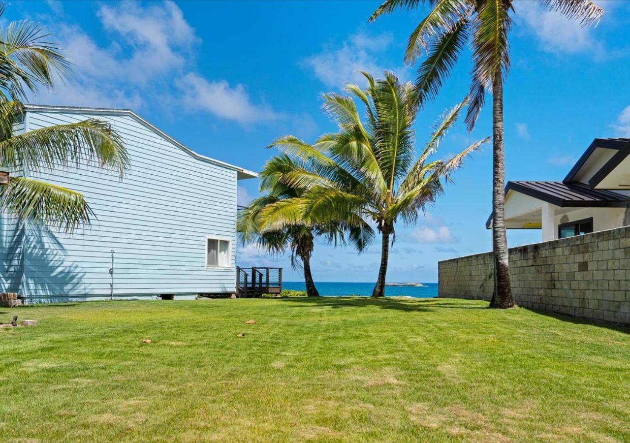 Naupaka Breeze Ocean View Ac 30 Day Stay Specials! Laie Buitenkant foto
